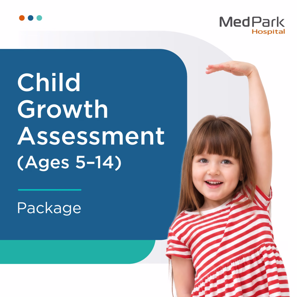 แพ็กเกจตรวจการเจริญเติบโตเด็ก 5-14 ปี - Child growth assessment package (Age 5-14 years) 1