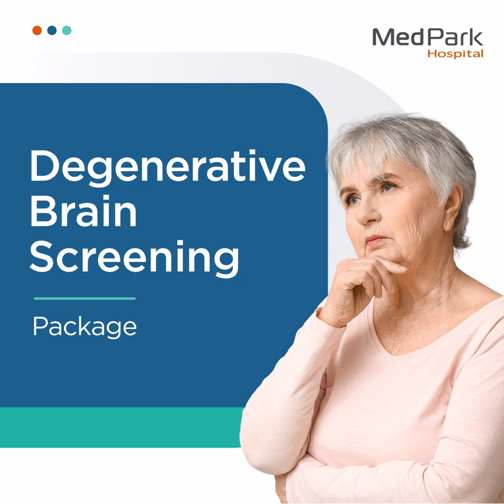 แพ็กเกจตรวจคัดกรองภาวะสมองเสื่อม - Dementia screening package 1