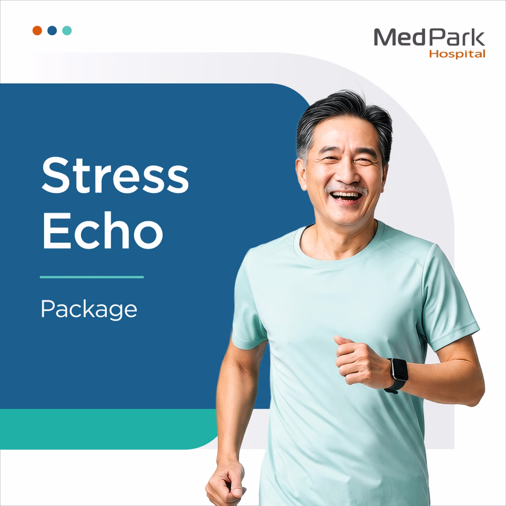 Stress Echocardiogram Package - ตรวจการทำงานของหัวใจ ใช้คลื่นเสียงสะท้อน 1