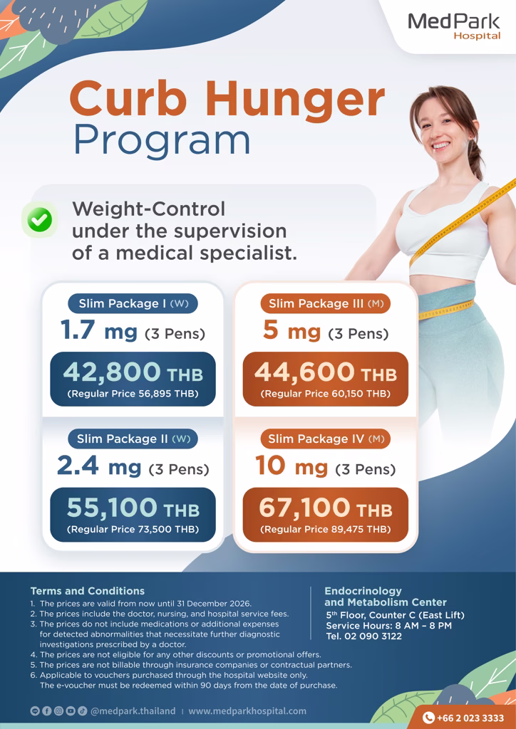 Curb Hunger Program - โปรแกรมคุมหิว 10