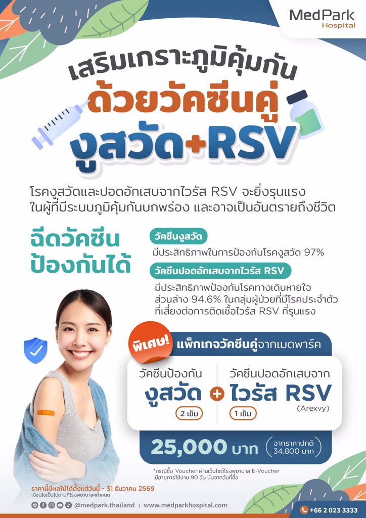 แพ็กเกจวัคซีนงูสวัด และ RSV - Shingles and RSV vaccine package 6