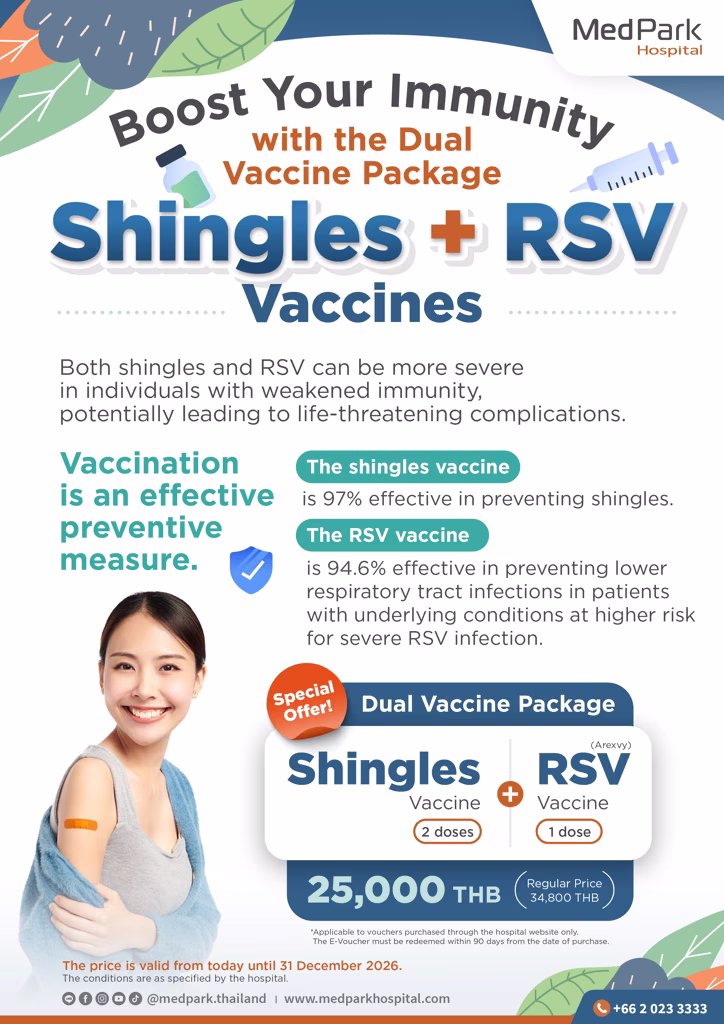 แพ็กเกจวัคซีนงูสวัด และ RSV - Shingles and RSV vaccine package 7