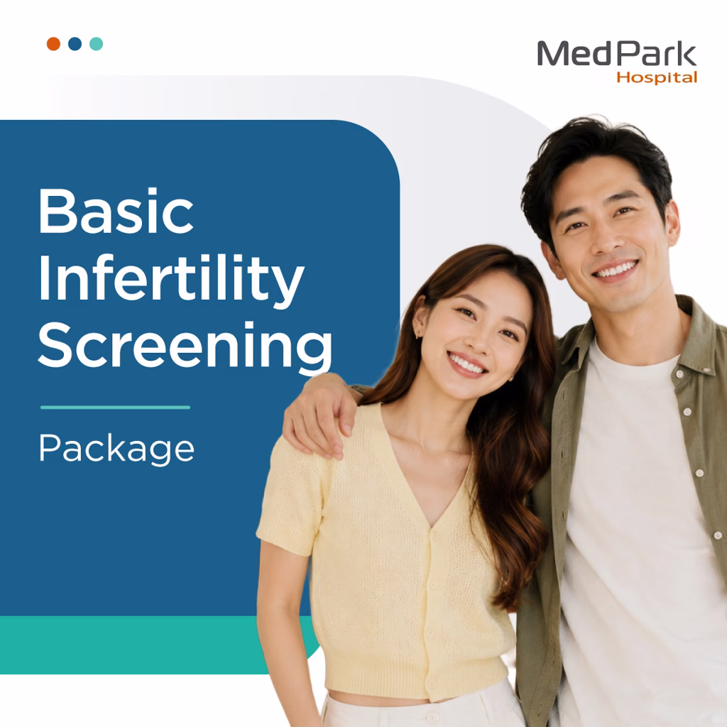 Basic Infertility Screening for Male & Female Package - แพ็กเกจตรวจคัดกรองภาวะมีบุตรยากเบื้องต้นสำหรับผู้ชายและผู้หญิง 1