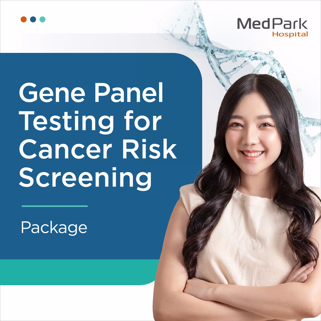 แพ็กเกจตรวจคัดกรองยีนมะเร็ง - Gene testing for cancer risk package 1