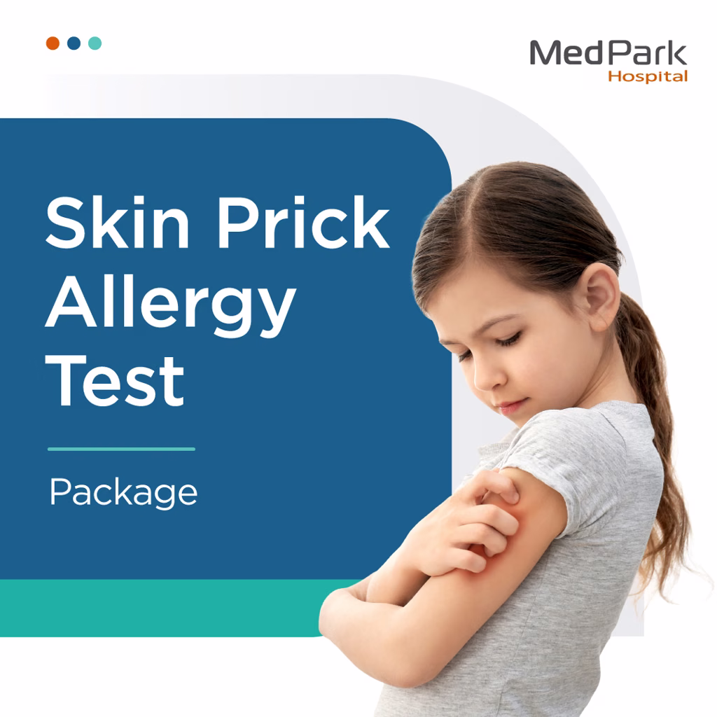 แพ็กเกจทดสอบภูมิแพ้ - Skin prick test package 1