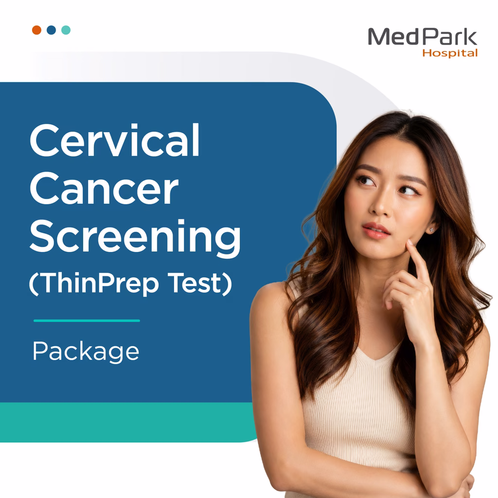 แพ็กเกจตรวจคัดกรองมะเร็งปากมดลูก - Cervical screening package 1
